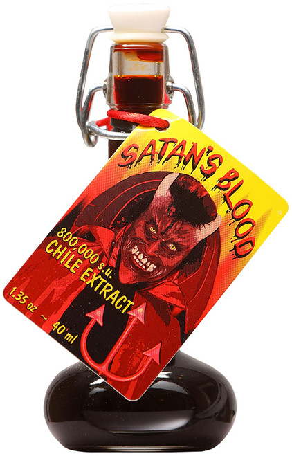 Satan's Bloody Toe Torture Gift Set, .7oz, 1.35oz, 5.7oz. Satan's Bloody Toe Torture Gift Set, .7oz, 1.35oz, 5.7oz.