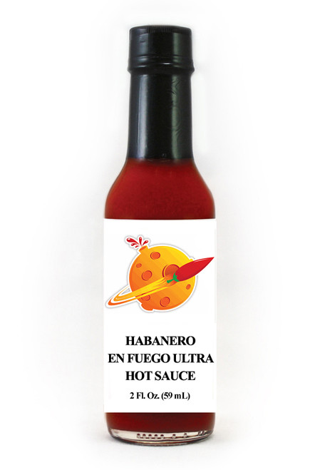 Private Label Hot Sauce - Habanero En Fuego Ultra Hot Sauce, 2oz. Private Label Hot Sauce - Habanero En Fuego Ultra Hot Sauce, 2oz.