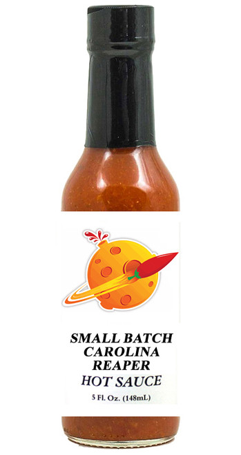 Private Label Hot Sauce - Small Batch Carolina Reaper Hot Sauce, 5oz. Private Label Hot Sauce - Small Batch Carolina Reaper Hot Sauce, 5oz.