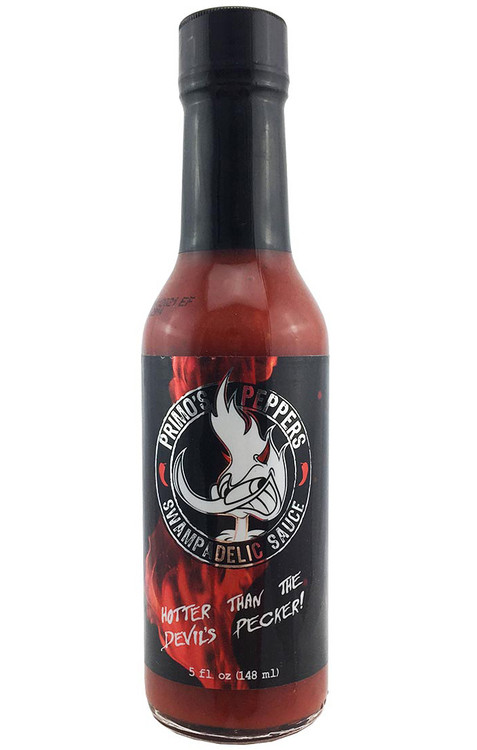 Primo's Peppers Swampadelic Mind Bending Swamp Heat Hot Sauce