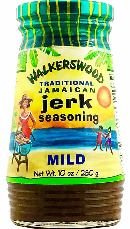 Walkerswood Traditional Jamaican Jerk Seasoning, Hot & Spicy, 10 oz