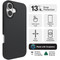 13ft | 4m Drop Protection: Manhattan has been tested and proven to protect your phone from drops up to 13 feet (4 meters).