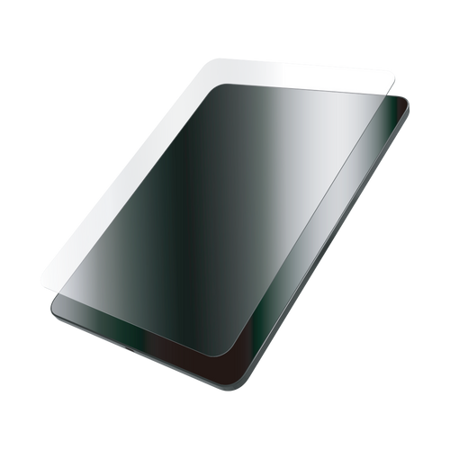 Glass Screen Protector for iPad Air (M4,M3,M2), iPad Pro (M4) shown on iPad Air M4, highlighting overall product fit.