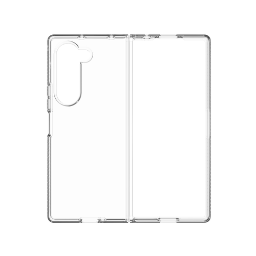 Bridgetown protective case installed on a Galaxy Z Flip6, showing both front and back coverage.