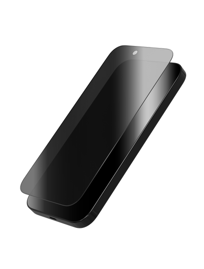 Glass Elite Edge Privacy screen protector with 5X strength and 2-way privacy filter for iPhone