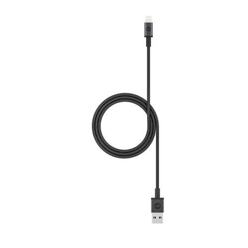 Long 3-meter mophie cable for charging iPhone from a distance at home or office