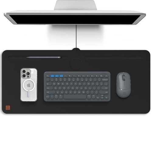 Up to 10W Wireless Charging: Charge your keyboard, mouse, phone, and more on the top, center charging spot.