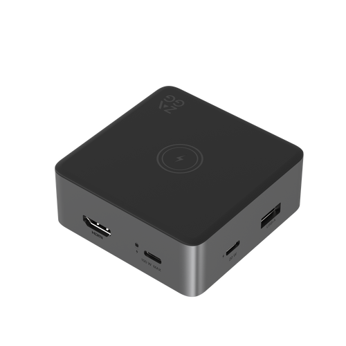 ZAGG 4-Port Hub with 10W wireless charging pad and 4K HDMI