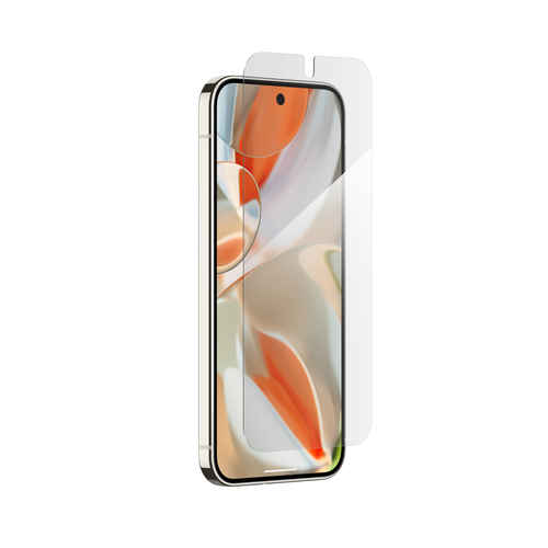 Glass Elite Screen Protector for Google Pixel 9 Pro XL - 5x stronger aluminosilicate glass with ClearPrint anti-smudge technology.