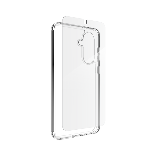 Essential Glass & Case Bundle | Samsung Galaxy A56 5G, Clear Essential Glass & Case Bundle | Samsung Galaxy A56 5G, Clear