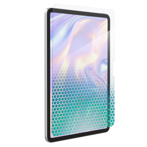 Glass XTR4 screen protector on iPad 11-inch showing ultra-clear display