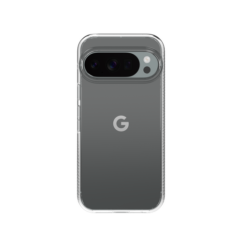 Crystal Palace Case for Google Pixel 10 & 10 Pro - graphene-reinforced clear case with ClearGuard anti-yellowing technology.
