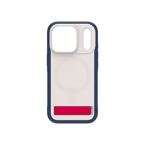 Sedona Snap Kickstand + Camera Control Button Case | iPhone 17, Red Light and Blue