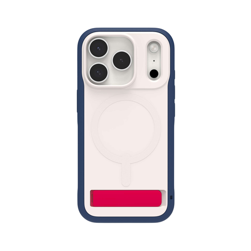 Sedona Snap Kickstand + Camera Control Button Case | iPhone 17, Red Light and Blue