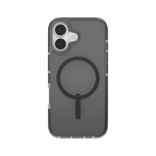Santa Cruz Snap clear case for iPhone 17 with colored accents, 13ft drop protection, and MagSafe compatibility