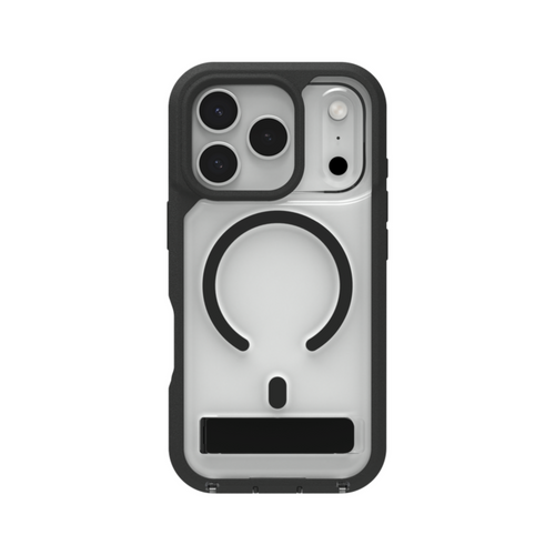 Rainier Snap Kickstand with Camera Control Button | iPhone 17 Pro/17 Pro Max, Black