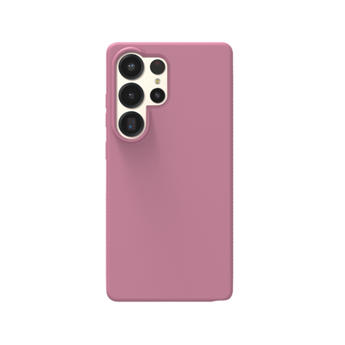 Front view of ZAGG Milan Snap Case for Samsung Galaxy S26, Pink on a Samsung Galaxy S26.