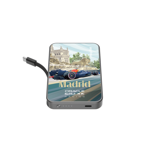 mophie powerstation plus Ultra Mini 5K Red Bull Racing Madrid Madrid Front Tilt