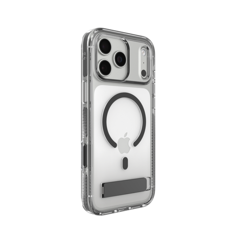 Santa Cruz Snap KickStand Case | iPhone 18 Pro/Pro Max, Clear/Black