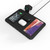 The 4-in-1 wireless charging mat is compatible with virtually any Qi-enabled device or accessory.