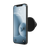 Product shot of the Snap Vent Mount installed on a car's air vent with a smartphone attached magnetically, showing the sleek black design and secure grip on the vent louvres.