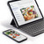 Pro Keys for iPad Air 11" (M4/M3/M2), iPad Air 10.9"(Gen 4,5) shown on iPad Air M4, highlighting everyday protection details.