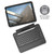 Long-lasting battery indicator on Rugged Book wireless keyboard