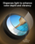 Close-up of the anti-reflective coating on a camera lens protector, minimizing glare.
