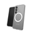 Crystal Palace Snap case on iPhone, seamlessly attached to a MagSafe wireless charger.