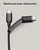 charge stream switch tip cable | charging cable 1m, Black