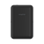 Black Powerstation wirelessly charging iPhone while charging iPad via USB-C port simultaneously