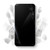 Fingerprint smudges invisible on the Glass Elite screen protector's ClearPrint surface for the large XL display.