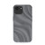 Silver Glitter Swirl Design: Milan case featuring elegant silver glitter swirl patterns within transparent material