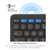 Compact 99-key wireless keyboard for multi-device desktop use