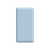 Power bank with a single LED illuminated, indicating low battery, beside a charging cable.