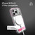 Scratch-resistant demonstration with a light surface rub across the case back, highlighting the anti-scratch coating that preserves the case's beauty.