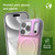 Back view of the iPhone 18 Pro Max in the Milan Snap case, showing the MagSafe ring integrated beneath the iridescent pattern.
