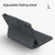 Pro Keys |  iPad A16 (Gen 11) & iPad 10.9" (Gen 10), Black/Gray