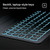 Pro Keys |  iPad A16 (Gen 11) & iPad 10.9" (Gen 10), Black/Gray