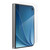Side-angle shot showing the ultra-thin profile of the Glass Elite protector on the iPhone Duo's outer display, preserving the device's sleek foldable form factor.