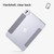 mophie Knit Folio Tablet Case iPad Pro | Apple iPad Pro 13", Dark Heather Gray hardshell back detail