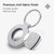 mophie Knit AirTag Case with Ring Attach 1 pack | Dark Heather Gray product detail 5