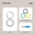 mophie Knit AirTag Case with Ring Attach 1 pack | Dark Heather Gray product detail 7