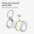 mophie Knit AirTag Case with Ring Attach 4 pack | Dark Heather Gray product detail 3