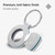 mophie Knit AirTag Case with Ring Attach 4 pack | Dark Heather Gray product detail 6