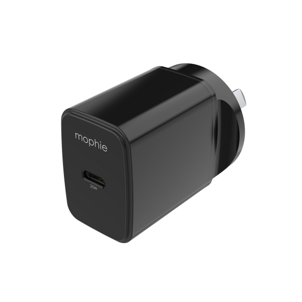 Essentials 25W USB-C PD | wall charger, Black