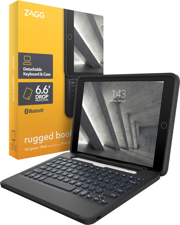 Rugged Book | iPad 10.2"(Gen 7,8,9), iPad 10.5"