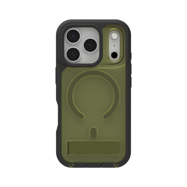 Rainier Snap Kickstand with Camera Control Button | iPhone 17 Pro/17 Pro Max, Sea Kelp Rainier Snap Kickstand with Camera Control Button | iPhone 17 Pro/17 Pro Max, Sea Kelp