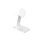 snap+ wireless 3-in-1 charge stand with Qi2 | wireless charger, White