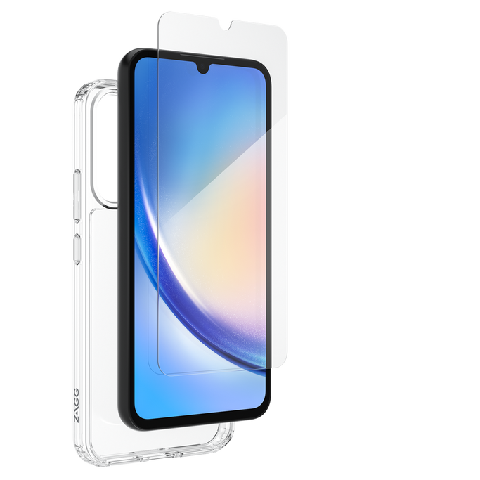 Case and Screen Protector Bundle | Samsung Galaxy A34 5G 1
